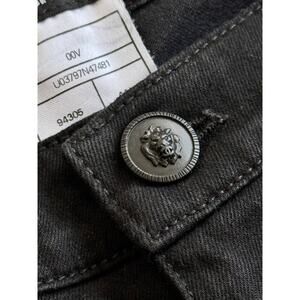 Chanel CC Leon Uniform Black Stretch Denim Jeans